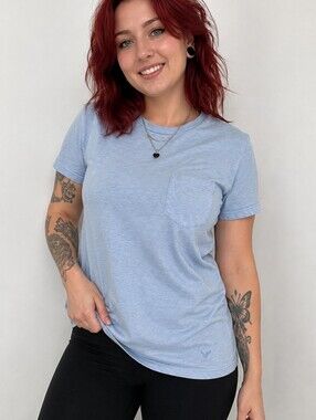 American Eagle Light Blue T-Shirt